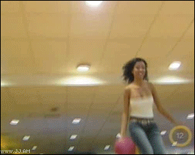 College Girl Naked Bowling