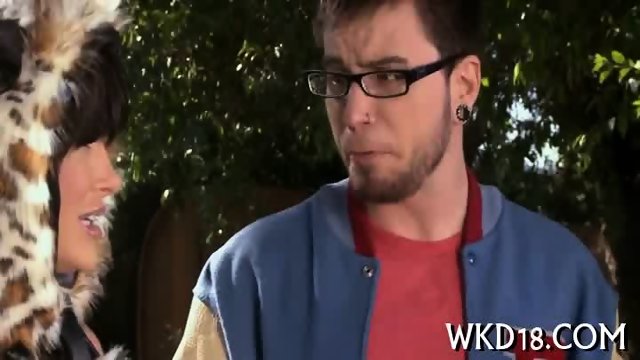 Vagina pounded after blow