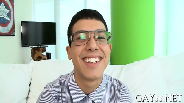 Cute little twink sucking