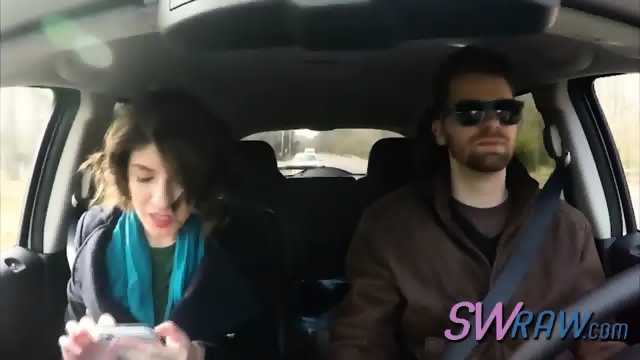 Swinger couple takes a road trip to meet up with other swingers