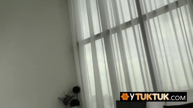 Skinny tourist takes an asian slut for a massive pussy drilling
