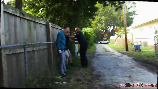 Men sucking police dick gay Two daddies are nicer than one