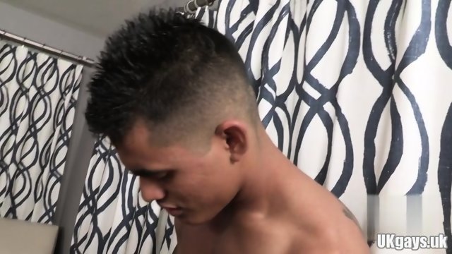 Latin gay anal sex and creampie