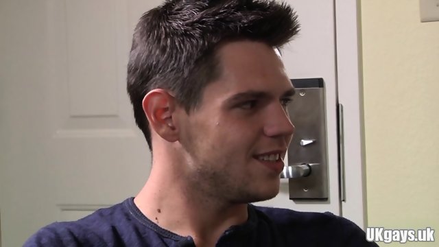 Muscle gay threesome with facial cum