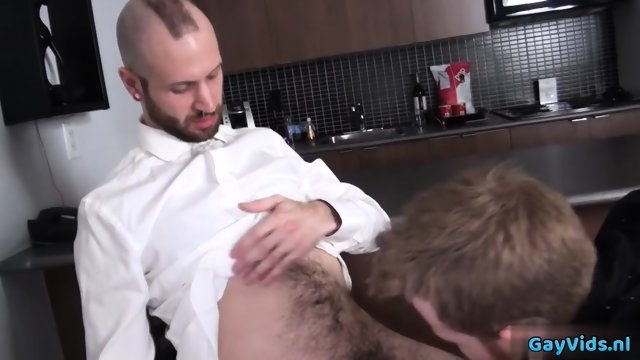 Hairy gay anal and cumshot