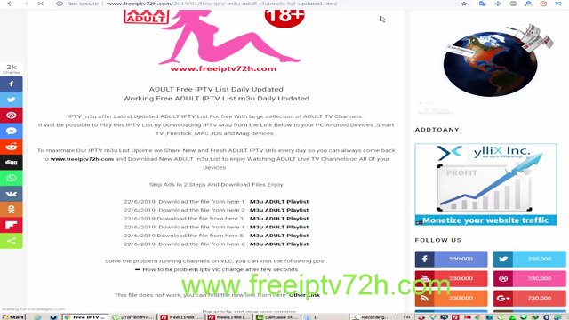 Adult IPTV HD - FREE LINKS