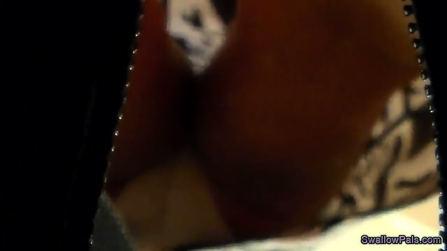 Checking out my coworkers panties