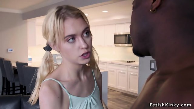 Black stepdad bangs teen and student