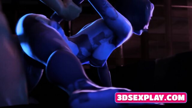 3D Sluts from Games Gets a Big Dick in Their a Smooth Cunt