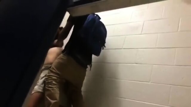 Young thot fucked in school bathroom