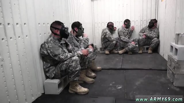 Army boy gay sex Today is gas chamber day for these fresh recruits.