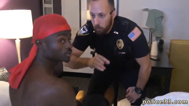 Black police man male gay porno You Act A Fool, You Pay The Price