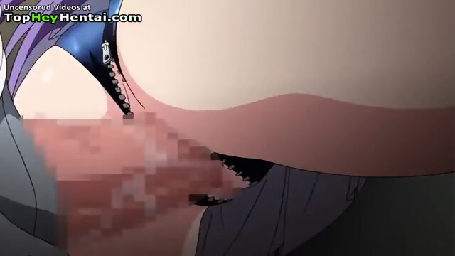 Hentai busty schoolgirl gets tied and fucked