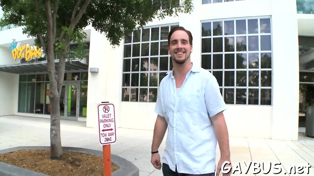 Blowjob with a horny gay stud