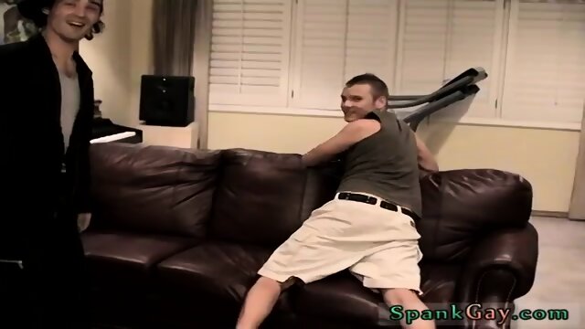 Gay giant spanking Mark Loves A Hot Spanking!