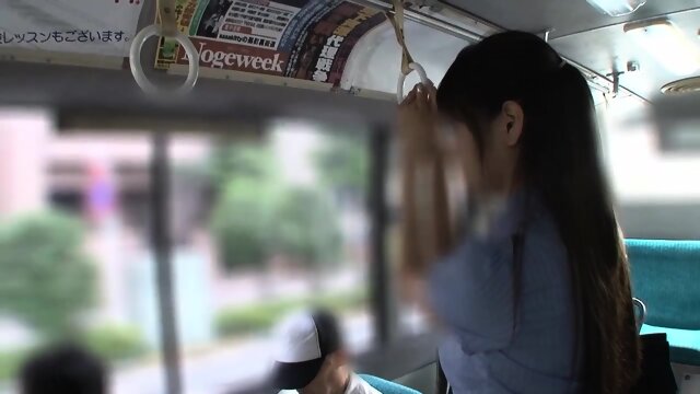 Office Lady Is Getting Fondled And Fucked On The Bus [Decensored]