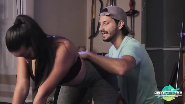 Personal Trainer Seduces and Fuck Her Hard