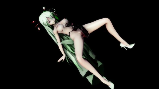 HENTAI INSECT SEX MMD 3D ANIME NSFW SOFT GREEN HAIR COLOR EDIT SMIXIX â¤ï¸