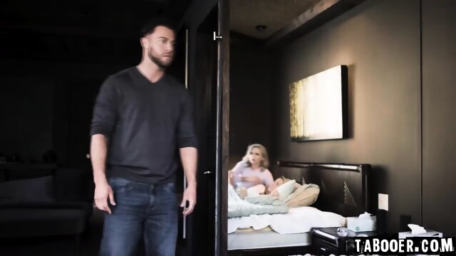 With Lola Fae s legs widely spread, Mike roughly fucks her