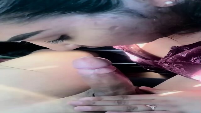 Latina Slut Sucking Hard Cock