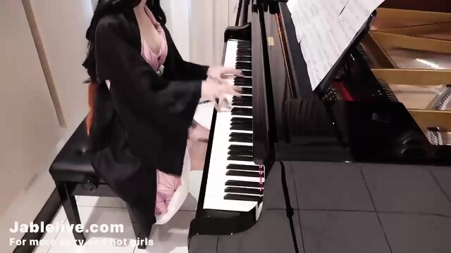 JableLive.comï½Web cam with my piano teacher