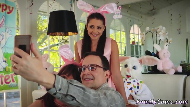 Daddy orgy and mom cheerleader boss's daughter threesome xxx Uncle Fuck Bunny
