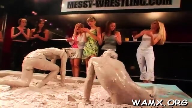 Scenes of lesbian messy porn