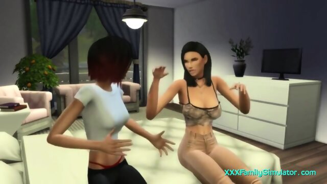3D Mom & Son Family Sex Game Animation