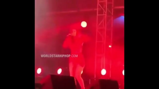 Cardi B in Red Shaking That Booty