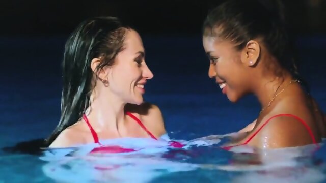 spoiled rich girls have threesome at spa slut outdoor ebony hardcore