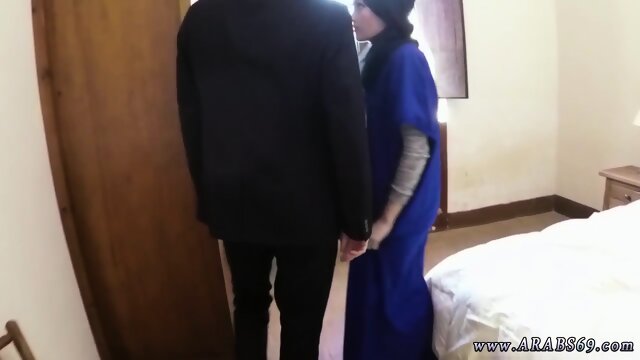 New arabs film 21 year old refugee in my hotel room for sex