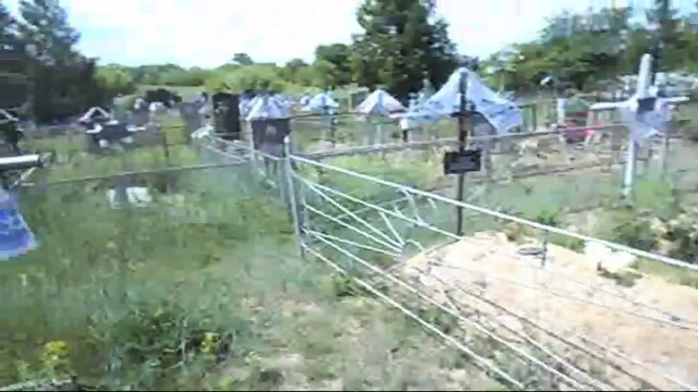 My shorts are slipping off me, for the women in the cemetery 10