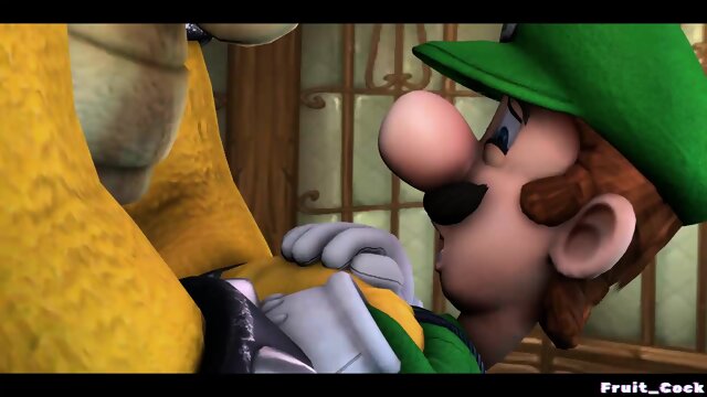 Bowser Smashes Luigi