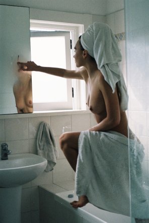 foto amadora Steamy shower