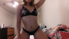 foto amateur i bought my first "pretty bralette"