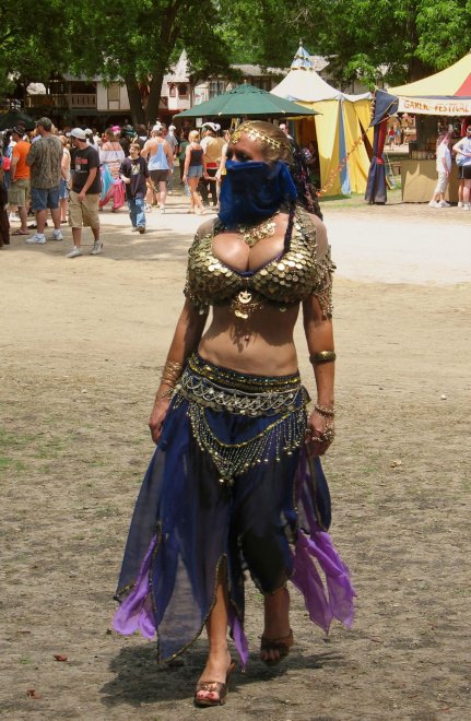 Belly Dancer at a Renfest, part 2