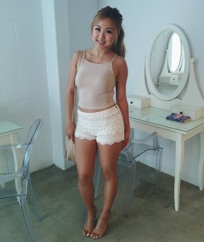 amateur pic Lace Shorts