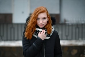 zdjęcie amatorskie Beautiful redhead