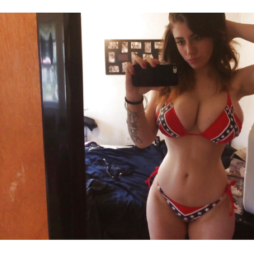 Confederate flag porn