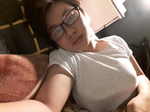 amateur-Foto Asian nerd teen slut