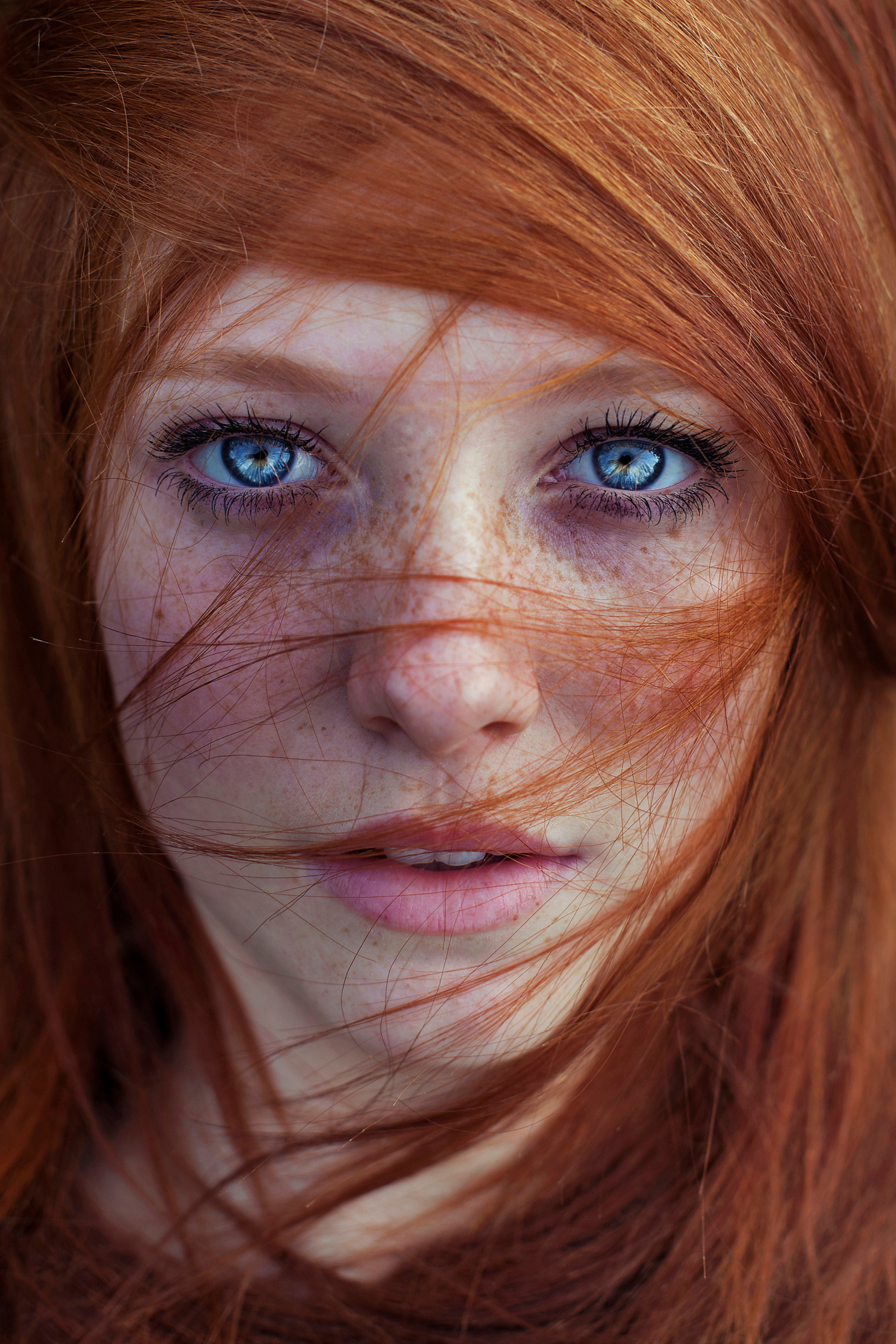 Red Hair, blue eyes Porn Pic - EPORNER