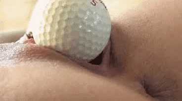 Swallowing Golf ball with Grip. Porn Pic - EPORNER
