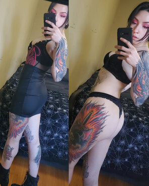foto amateur My [f]irst on/off...goth version