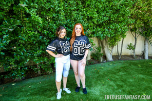 amateur pic Leana Lovings and Madison Morgan - Stay in The Game