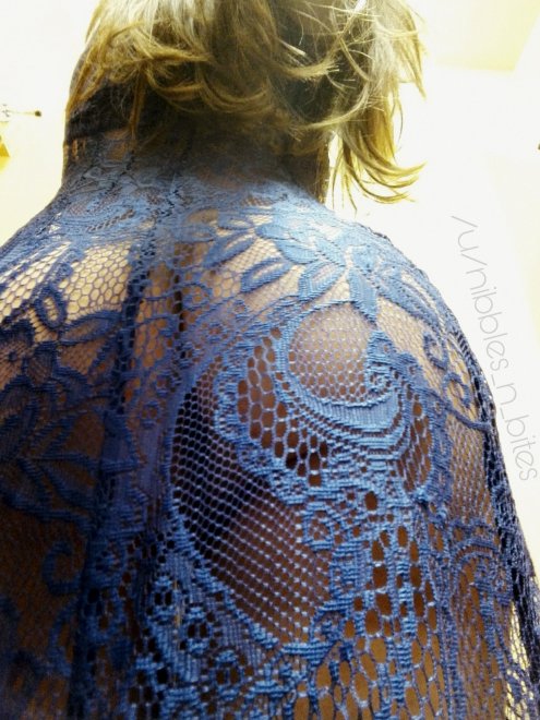 Lace covered
