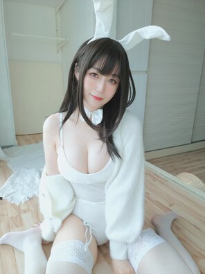 アマチュア写真 Baiyin811 (白银81) - 白丝兔子 (32)