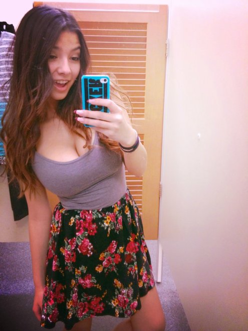 Dressing room selfie