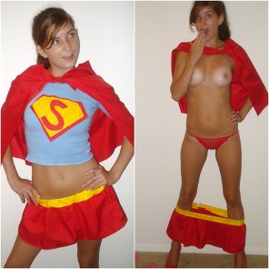 foto amadora Supergirl