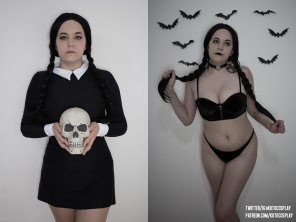 foto amadora [Self] Wednesday Addams by Koto Cosplay