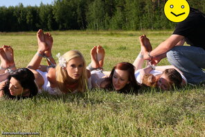 amateur photo Ariel Anderssen & Her Friends-Slavegirls - Happy New Year! 077